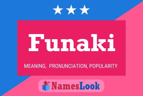 Funaki Name Poster