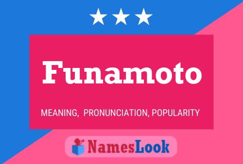 Funamoto Name Poster