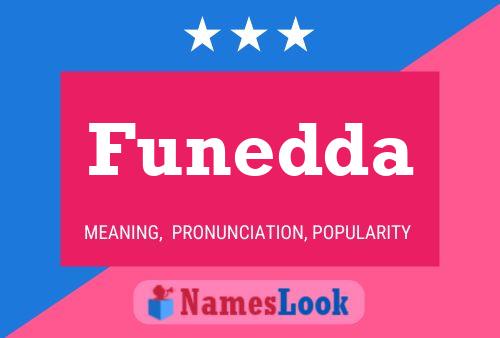 Funedda Name Poster