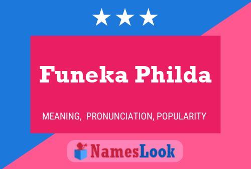 Funeka Philda Name Poster