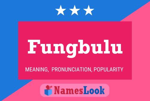 Fungbulu Name Poster