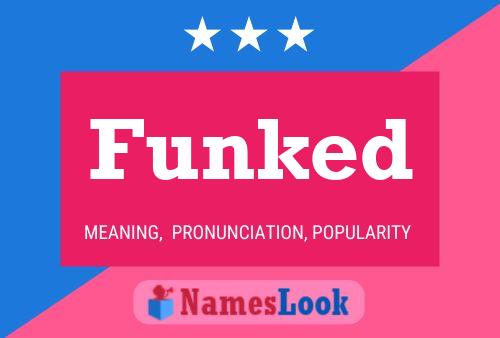 Funked Name Poster