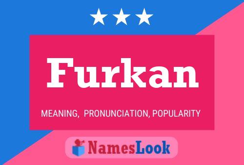 Furkan Name Poster