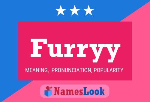 Furryy Name Poster