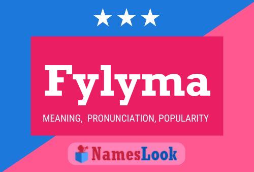 Fylyma Name Poster