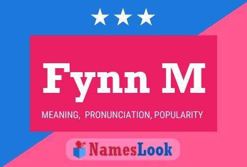 Fynn M Name Poster