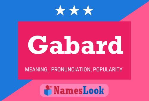 Gabard Name Poster