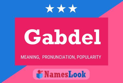 Gabdel Name Poster