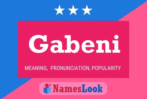 Gabeni Name Poster