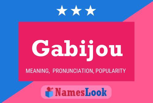 Gabijou Name Poster