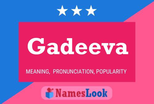 Gadeeva Name Poster