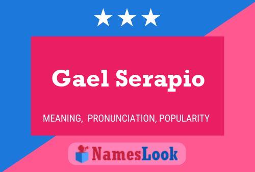 Gael Serapio Name Poster