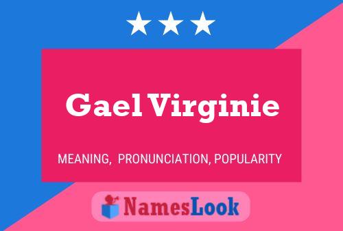 Gael Virginie Name Poster