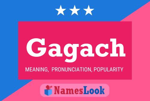 Gagach Name Poster