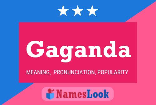 Gaganda Name Poster