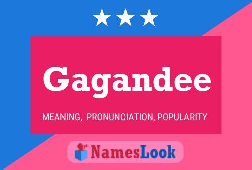 Gagandee Name Poster