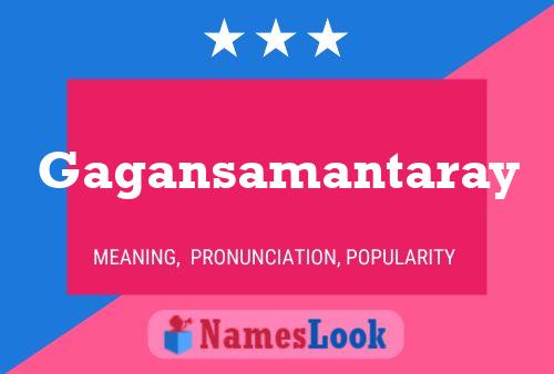 Gagansamantaray Name Poster