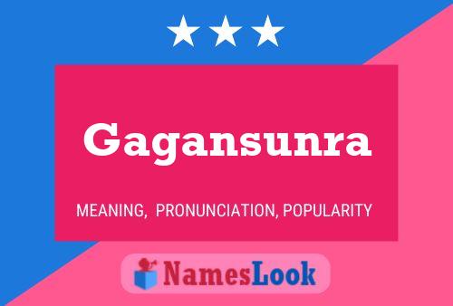 Gagansunra Name Poster