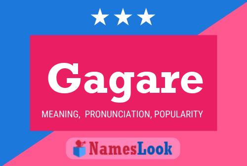 Gagare Name Poster