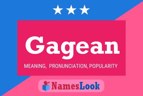 Gagean Name Poster