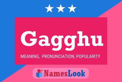 Gagghu Name Poster