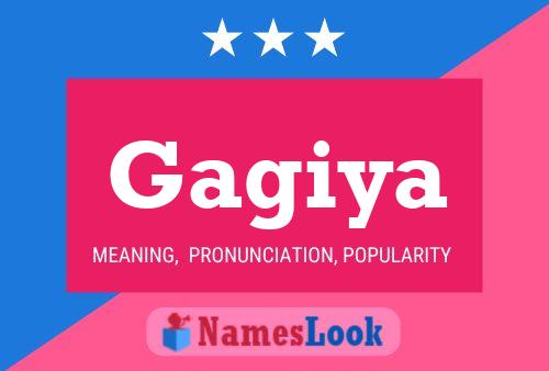 Gagiya Name Poster