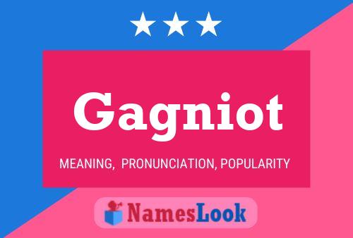 Gagniot Name Poster