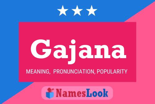 Gajana Name Poster