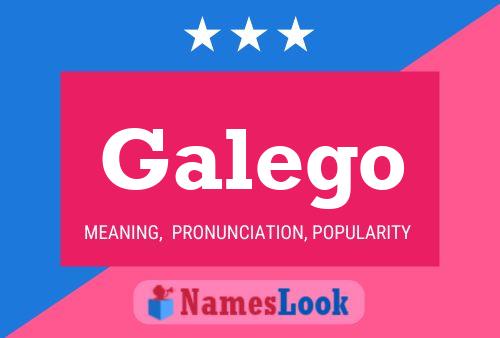 Galego Name Poster