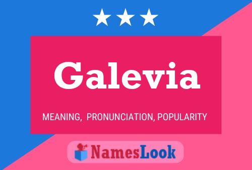 Galevia Name Poster