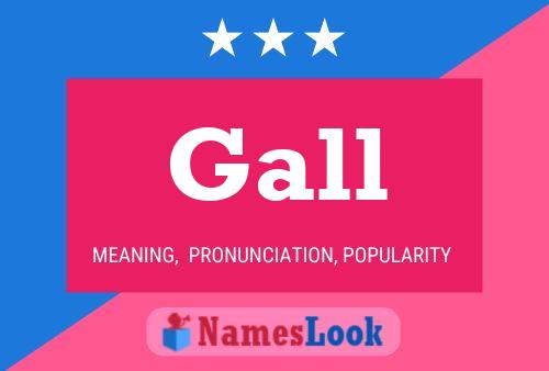 Gall Name Poster