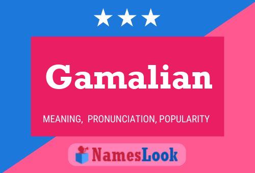 Gamalian Name Poster