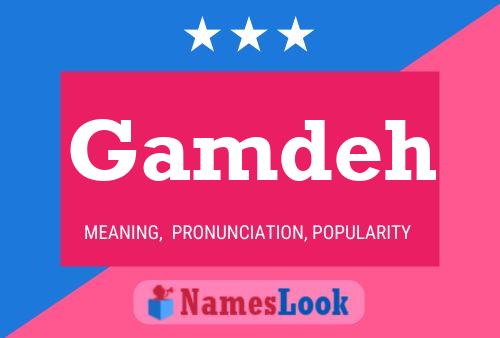 Gamdeh Name Poster