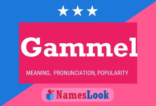 Gammel Name Poster