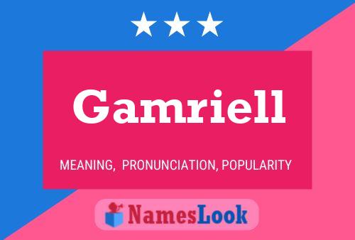 Gamriell Name Poster