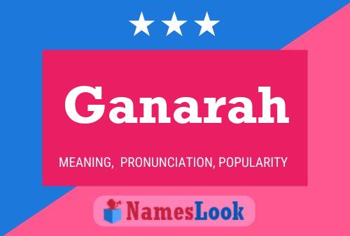 Ganarah Name Poster