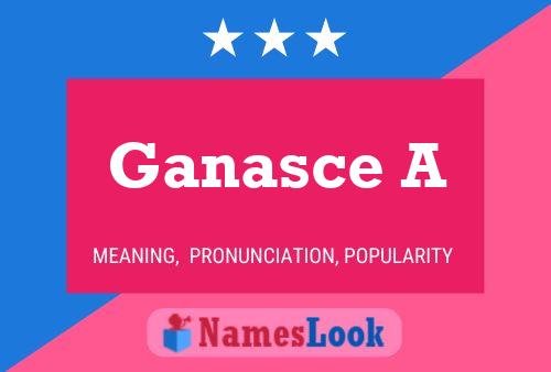 Ganasce A Name Poster