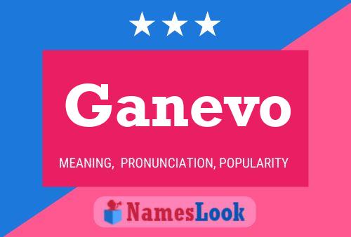 Ganevo Name Poster