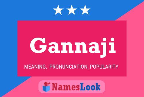 Gannaji Name Poster