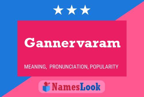 Gannervaram Name Poster