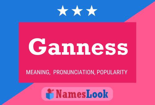 Ganness Name Poster