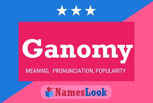 Ganomy Name Poster