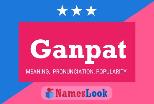 Ganpat Name Poster