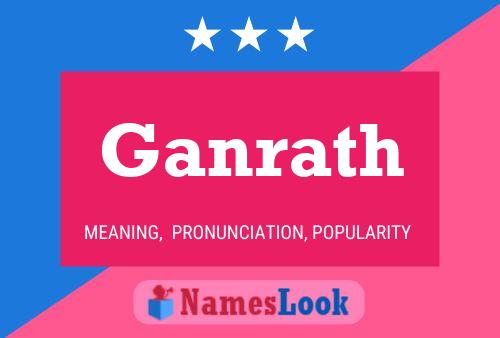 Ganrath Name Poster