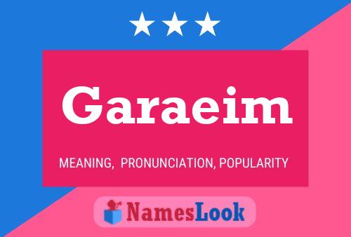 Garaeim Name Poster