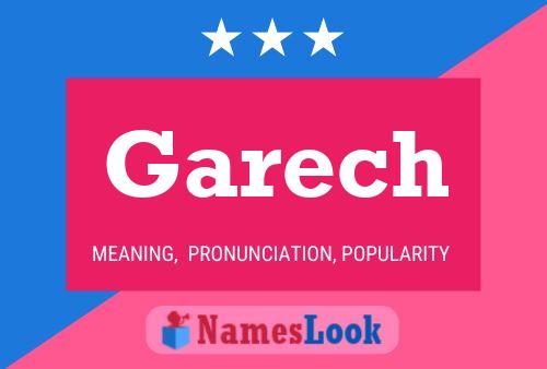 Garech Name Poster