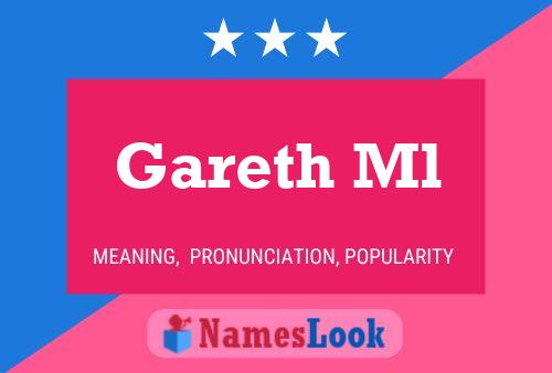 Gareth Ml Name Poster