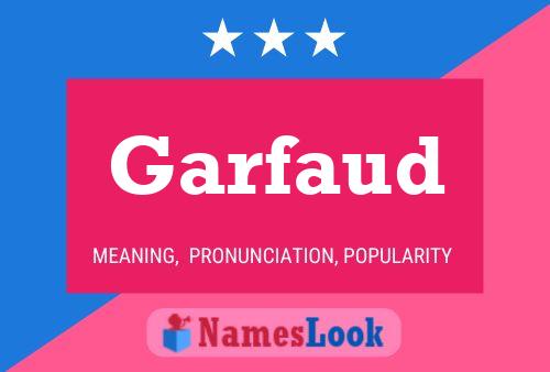 Garfaud Name Poster