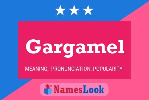 Gargamel Name Poster