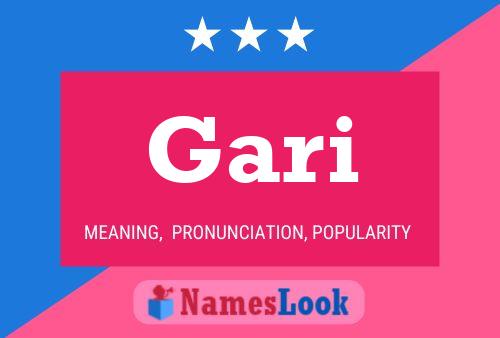 Gari Name Poster